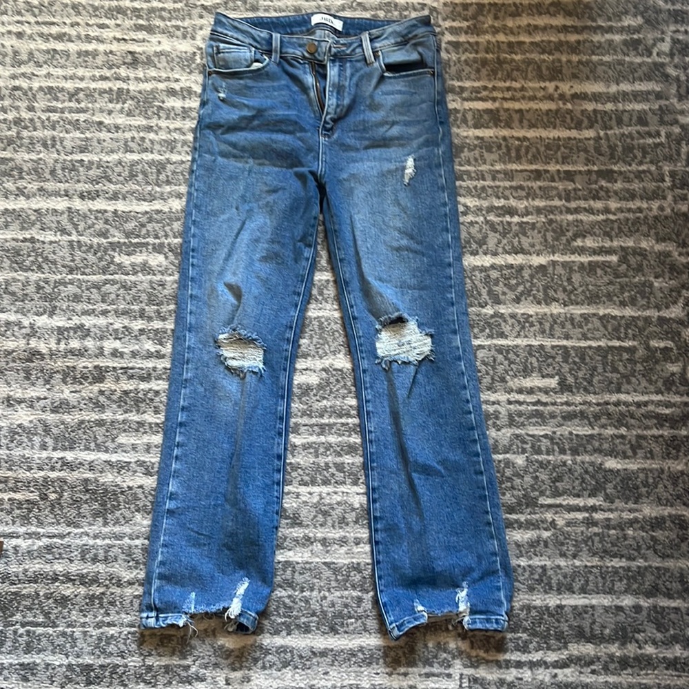 Grey Bandit High rise jeans Straight leg Size 28